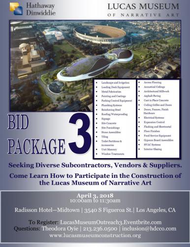 HDCCo - LMNA - Bid Package 3 Outreach Event Flyer